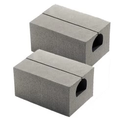 7" Deluxe Canoe Replacement Blocks/pair