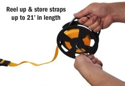 StrapSto Cam Strap Reel With 15 Feet Strap -Kayaks Store 083985 3 51997.1482253192