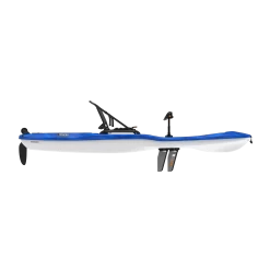 Pelican Getaway 110 HDII Recreational Pedal Kayak -Kayaks Store MHP10P101 00 SIDE